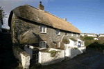 Sunny Thatch in East Prawle, Devon, South West England