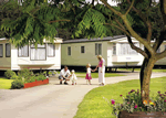 Robin Hood Caravan Park in Slingsby, Yorkshire, North East England